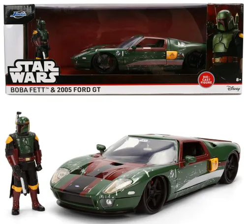 Samochód JADA TOYS Star Wars Ford GT 2025 + Figurka 9336909314R00