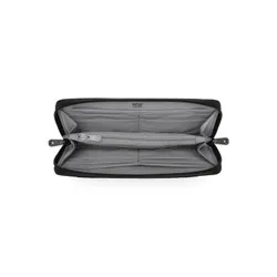 Portfel antykradzieżowy Pacsafe RFIDsafe Continental Wallet - jet black