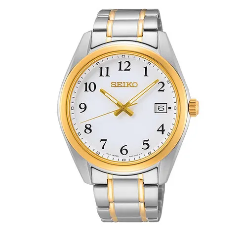 Seiko Classic Quartz Saatler SUR460P1 Gold / Silver