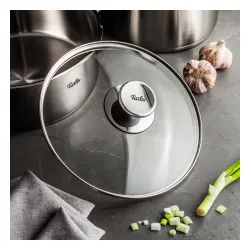 FISSLER 22 cm - pokrywka szklana