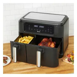 Air Fryer Frytkownica beztłuszczowa HADEN HAD214065 2400 W HADEN 9.5L podwójnym koszem
