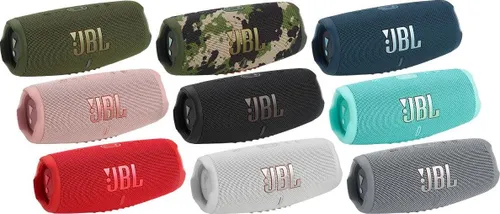 JBL Şarj 5 Hoparlörü gri