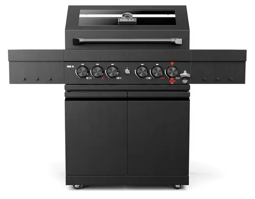 Grill gazowy KOLER Krone S3 Czarny 21.6 kW 74 x 47 cm