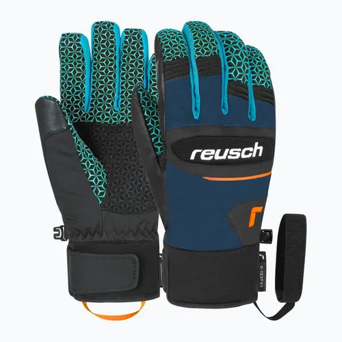 Rękawice narciarskie Reusch Dragon R-Tex XT dress blue/orange popsicle