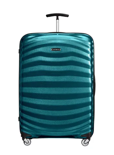 Большой чемодан 98,5 л Samsonite Lite-Shock-petrol blue