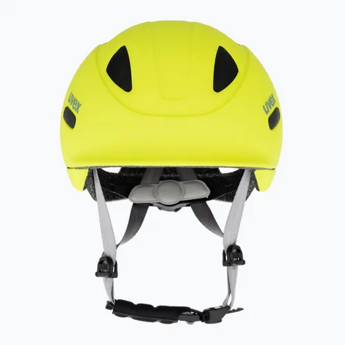 Kask rowerowy dziecięcy UVEX Oyo Jr neon yellow/moss green matt