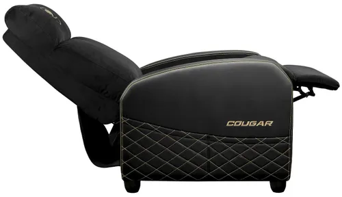 Sofa gamingowa COUGAR Elite Czarno-złoty