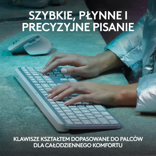 Klawiatura membranowa Logitech MX Keys S - szary