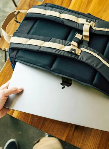 Plecak miejski Topo Designs Commuter Backpack - navy / sahara