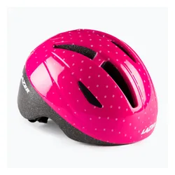Kask rowerowy dziecięcy Lazer BOB+ pink dots