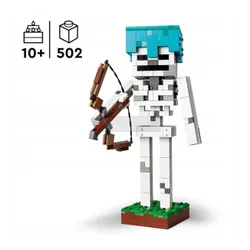 LEGO Minecraft 21594 Szkielet, zestaw klocków 10+