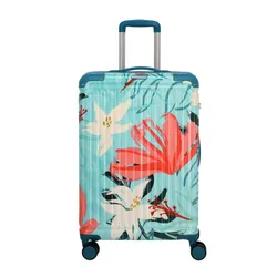 Чемодан Travelite Cruise Trolley M Print - turquoise lily