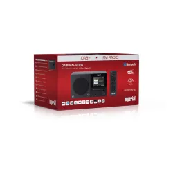 Radioodbiornik Imperial DABMAN 120 Radio FM DAB+ Bluetooth Czarny
