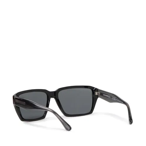 Okulary przeciwsłoneczne Emporio Armani 0EA4186 501787 Shiny Black - Rozmiar (EU) 58