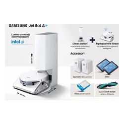 Robot Elektrikli Süpürge Samsung VAC TEMİZLEYİCİ ROBOT VR50T95735W / WA SAMSUNG