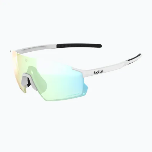 Okulary przeciwsłoneczne Bollé Icarus white matte/phantom clear green photochromic