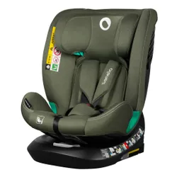 Fotelik samochodowy LIONELO Bastiaan One-i-Size 40-150 cm (0-36 kg) Zielony