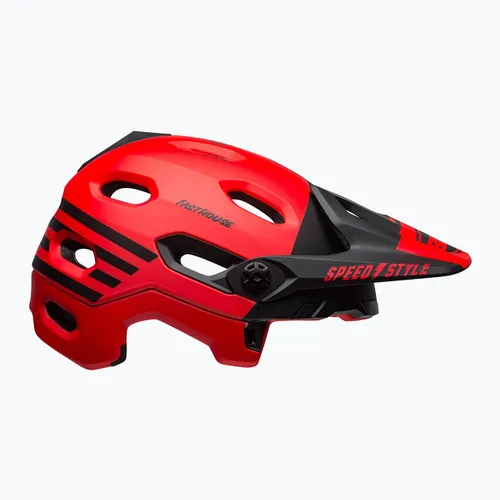 Kask rowerowy Bell FF Super DH MIPS Spherical fasthouse matte gloss red/black