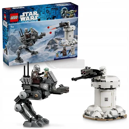 LEGO STAR WARS 75444 Mandalorian i Grogu Atak AT-RT, zestaw klocków +7