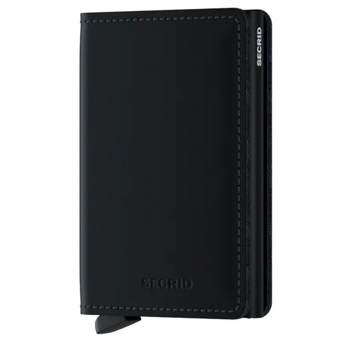 Portfel ochrona RFID Secrid Slimwallet Matte - black
