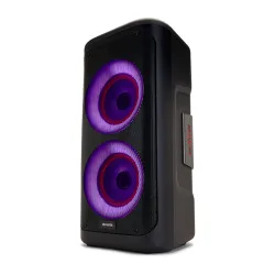 Power Audio Aiwa KBTUS-450 40W Bluetooth Mikrofon Karaoke Czarny