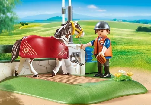 Playmobil At Araba Yıkama Tesisi (6929)