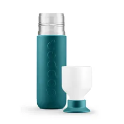 Butelka termiczna na wodę Dopper Insulated 350 ml - green lagoon