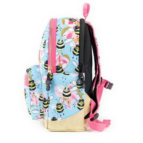 Rucsac pentru fete Pick & Pack Bee m-sky blue