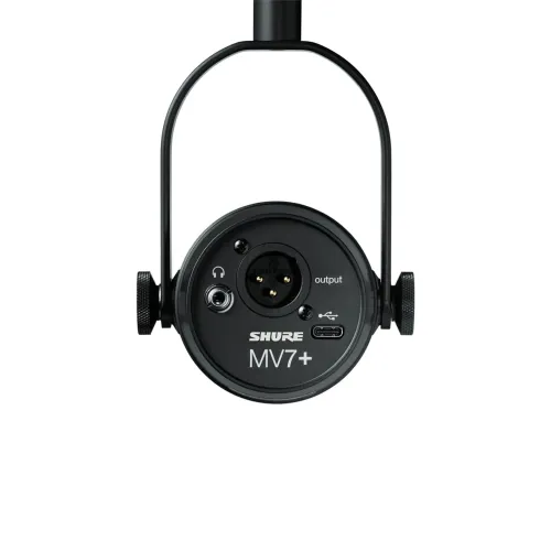 Mikrofon Shure MV7+ K Podcast Kit Przewodowy Dynamiczny Czarny