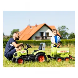 Falk Przyczepa Beczkowóz Cysterna Claas Dla Dzieci 3-7 Lat Do Traktora