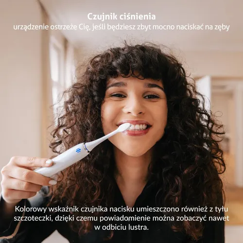 Szczoteczka soniczna TRUELIFE SonicBrush Clean70 UV Biały