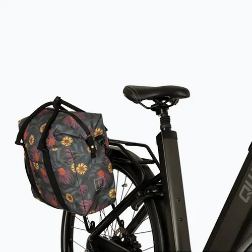 Torba rowerowa na bagażnik FastRider Nyla Shopper Single Bike Bag Trend Click'nGo 20 l lola flower