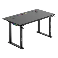 Biurko gamingowe COBRA Electra S CRF1421ELBKRGB Czarny