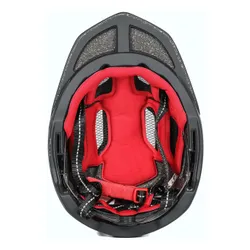 Kask rowerowy WOZINSKY HT-27S Szary Full Face dla Dzieci z odkręcaną szczęką i lampką (rozmiar uniwersalny)