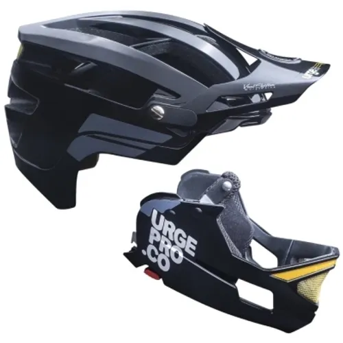 Kask rowerowy fullface Urge Gringo de la Sierra czarny - S/M