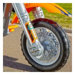 Feber Motocykl Cross Pomarańczowy Na Akumulator 6V Dla Dzieci
