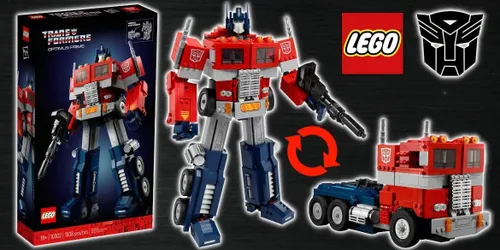 Конструктор Lego 10302 Creator Expert - Optimus Prime Оптимус Прайм