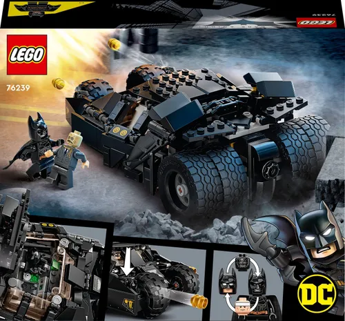 LEGO DC Batman Tumbler: Doldurulmuş Hayvanla Çarpışma (76239)