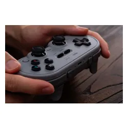 Pad 8BitDo Pro 3 Bluetooth Controller do PC, Nintendo Switch / Switch 2, Android iOS, Bezprzewodowy Szary