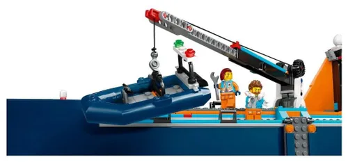 Lego City 60368 Arctic Explorer'ın teknesi