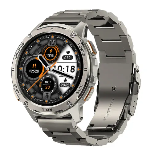 Smartwatch Maxcom FW110 Titan Chronos Srebrny