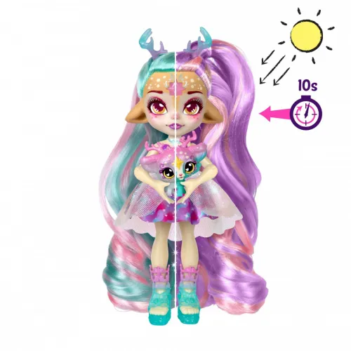 Tm Toys Lalka Pixlings Galaxy Hair, Deerlee