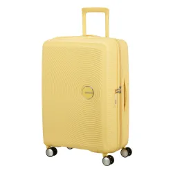 Средний чемодан American Tourister Soundbox 67cm - Pastel Yellow