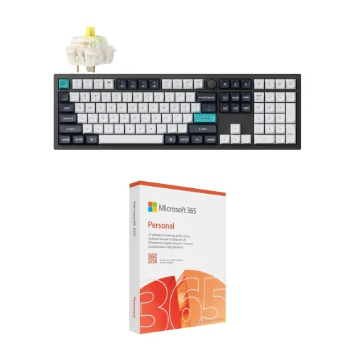 Klawiatura KEYCHRON Q6M-M4 + Program MICROSOFT 365 Personal