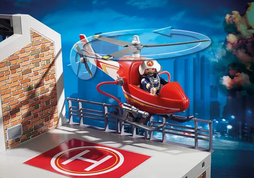 Playmobil City Action büyük itfaiye binası (9462)