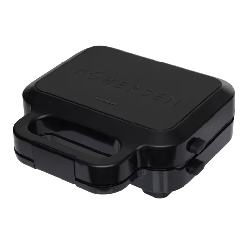 Opiekacz Kohersen Black Matt NX CERAMIC 3w1 Compact Trójkąty Gofry Panini 750W