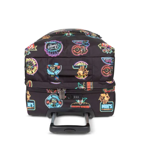 Tekerlekli Seyahat Çantası Eastpak Transit M-Simpsons neon print