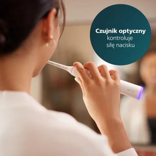 Szczoteczka soniczna PHILIPS Sonicare 6500 HX7410/02 Biały