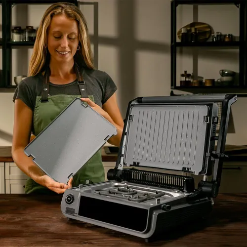 Электрогриль Cecotec Rock'nGrill 2000 Smash PerfectCook