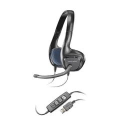 Słuchawki przewodowe z mikrofonem Plantronics Audio 628 Nauszne Czarny